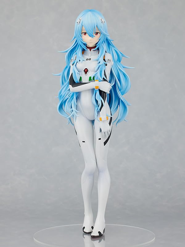 POP UP PARADE Rebuild of Evangelion Rei Ayanami Long Hair XL Size Plastic Painted Complete Figure Ver. Non-scale