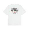 New BalaNce UNi Nb Boy Basketball LetteriNg Short Sleeve Tee N