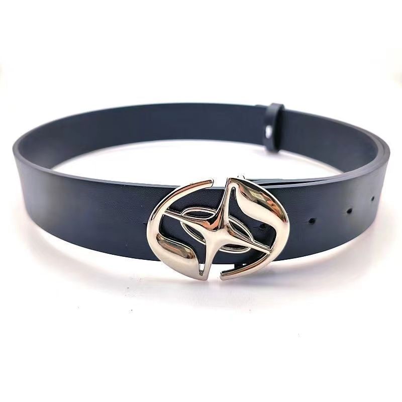 Unisex Fashionable Retro Belt With Sturdy Metal Clip Ideal For Ensembles Stylish