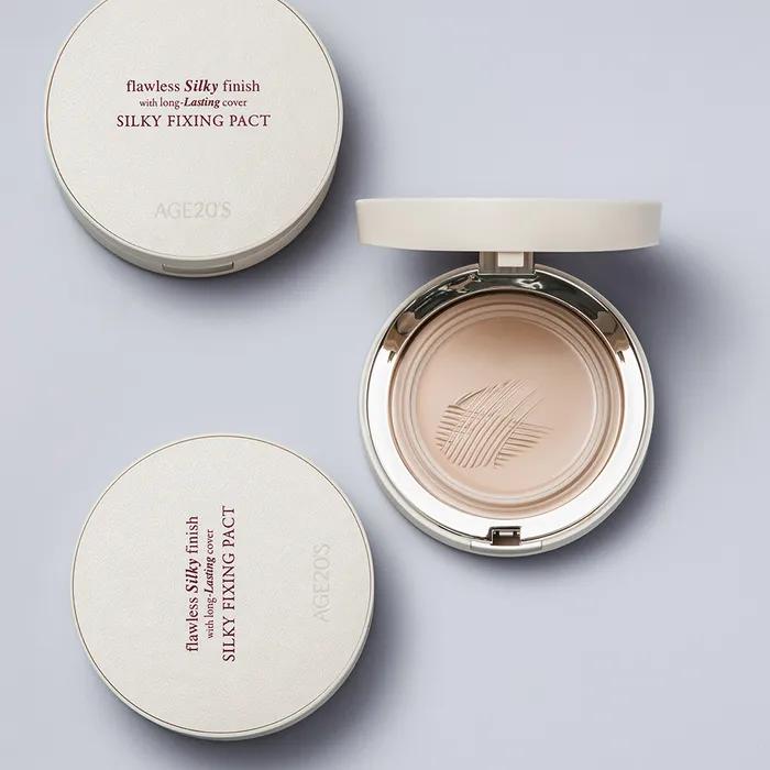 Silky Fixing Pact (Main Product + Refill)