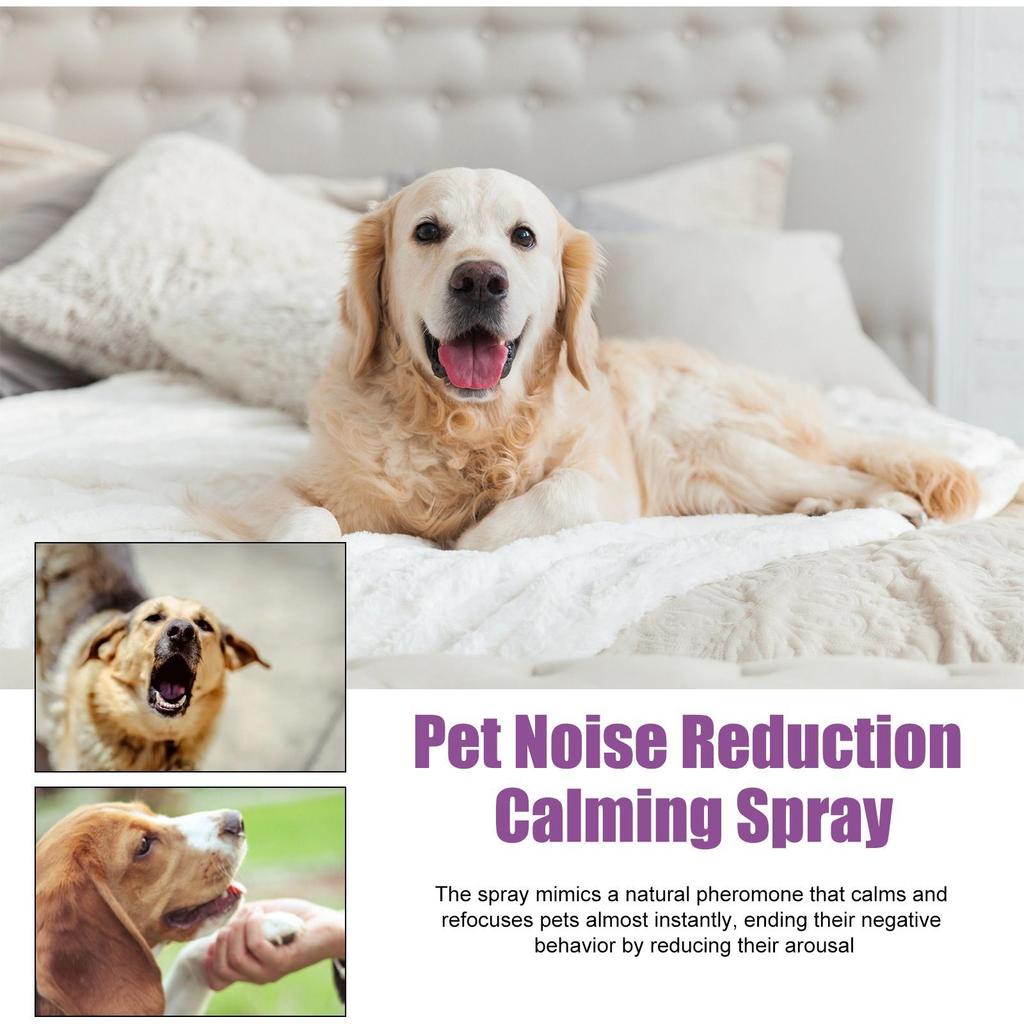 50ml Pet Noise Reduction Spray, Calming Pet, Preventing Stress, Reducing Pet Noise Spray