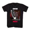KMFDM Band Industrial Metal Rock Vintage High Street Loose American Casual Pure Cotton Mens and Womens Shortsleeved Tshirt