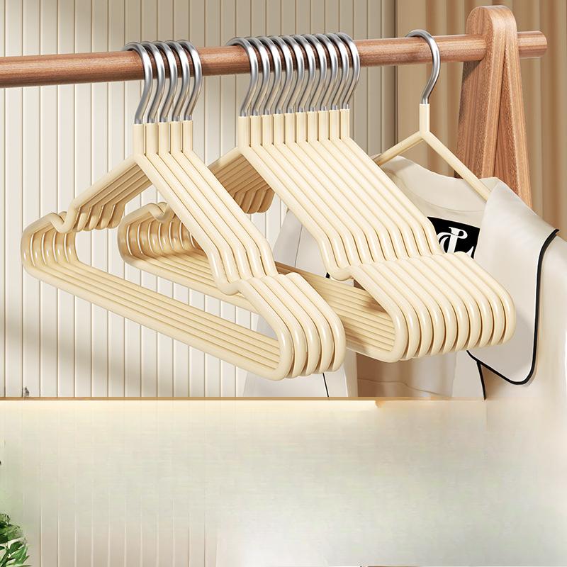 Plastic Clothes Hangers for Home Use Leaving No Trace and Being Anti-slip Thickened and Thickened Clothes Drying