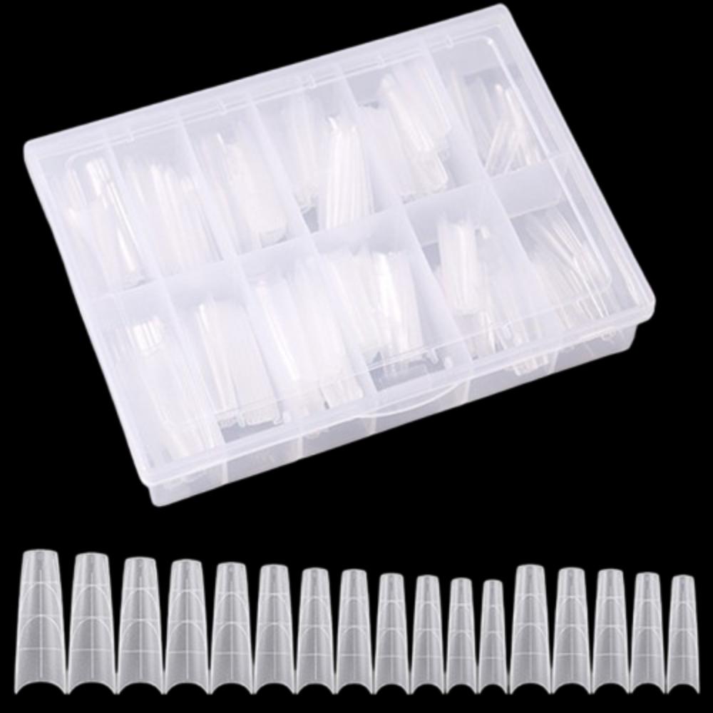 

Длинные накладные ногти в форме гроба с чешуйчатым узором, кончики для наращивания, сделай сам, длинные искусственные ногти, наклейки для искусственных ногтей, для девочек Style 4