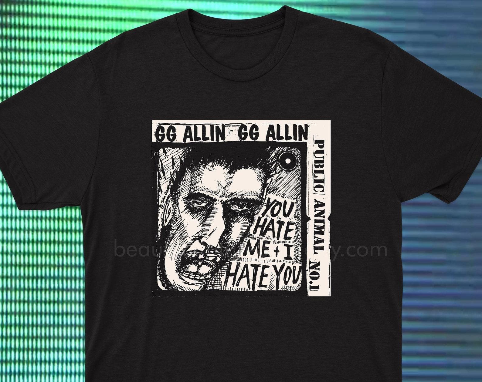 GG Allin T shirt XL