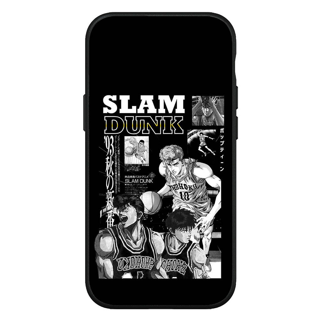 

Cover for iPhone 17 16 15 Xiaomi Poco Redmi Note 14 13 12 11 Pro Max 9 16e Samsung Galaxy S25 S24 S23 OPPO Huawei Basketball Slam Dunk Phone Case for Samsung Galaxy S24 FE ceil