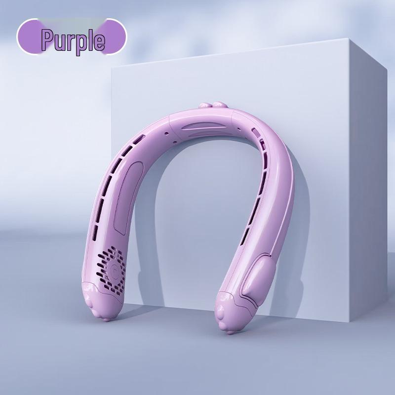 

Bluetooth Neck Fan Headset with USB Charging for Outdoor Sports 250x220x60MM