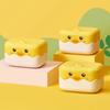 1PC Plastic Duck Shape Soap Box Cartoon Soap Dish Drainable Soap Holder Soap Container Tray Bathroom Accessories