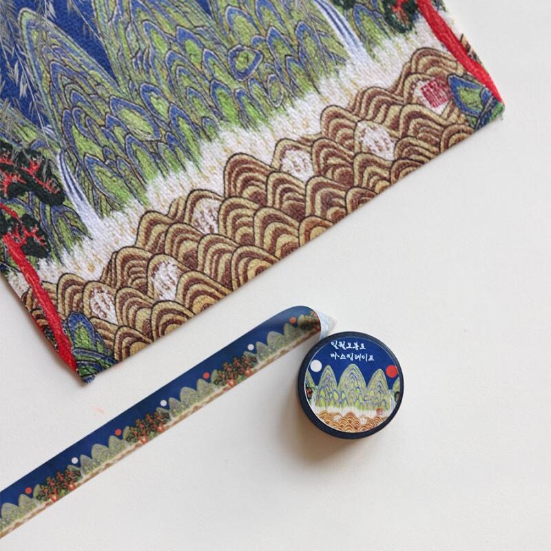 Ilwol Obongdo Hand Towel & 2 types of masking tape (hand towel) Ilwol Obongdo Hand Towel