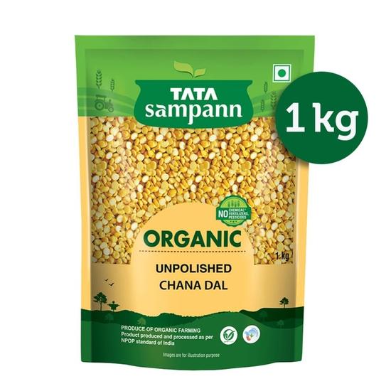 TATA Sampann Bio Chana Dal, 1 kg