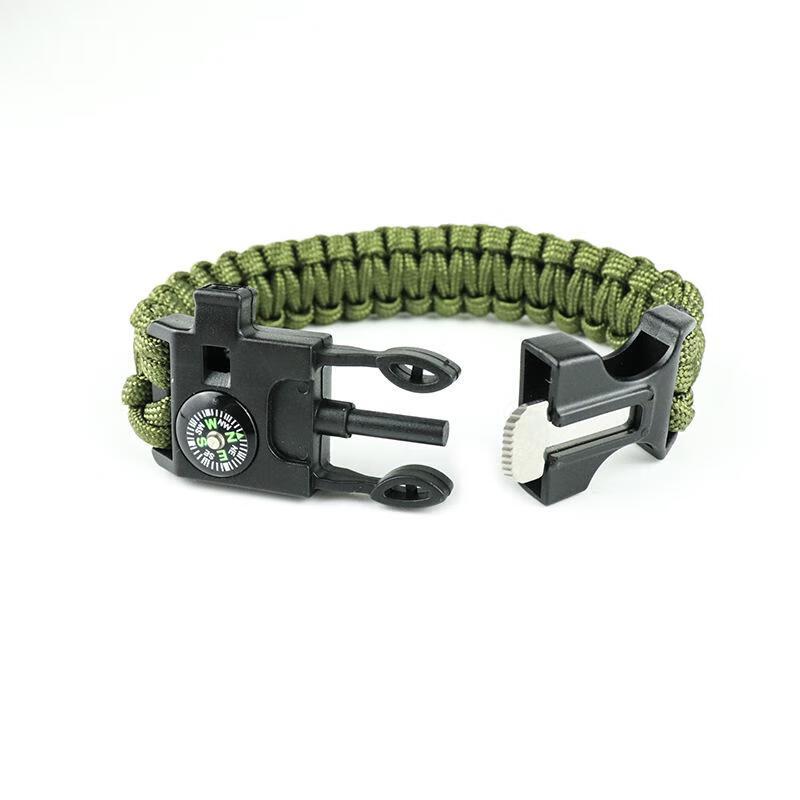 Aviator Outdoor Survival Bracelet with Fire Starter