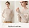 Women's 100% Pure Cashmere Slim Fit Round Neck Long Sleeve Sweater - Warm, Knit, Autumn/Winter.