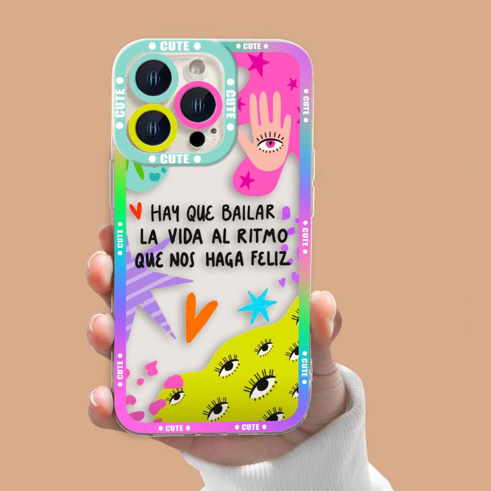 Glücksaugen Blaues Auge Klare Handyhülle Für VIVO S1 V20 V21 V21E V23 V23E V25 V27 V27E V29E V30E V30 V40 V50 V60 Hülle Capa Cover