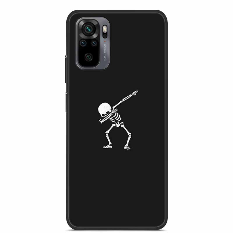 Dla Xiaomi Redmi Note 10S Case silikonowa tylna okładka etui na telefony dla Xiaomi Redmi Note10T 2021 miękki futerał uwaga 10S 10T 10 T S Coque