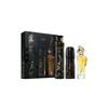 Set Lattafa: Maahir, Eau De Parfum, Unisex, 100 Ml + Maahir, Scented Spray, Unisex, 200 Ml + Maahir, Room Spray, 300 Ml