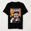 The Boys Billy Butcher The Seven Heroes Killer Comic Cover Parody Black TShirt Wholesale Tee Shirt