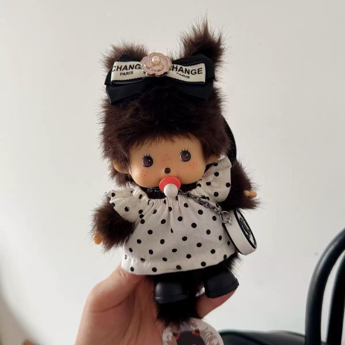 

15Cm Monchhichi Multi Style Exquisite Dressing Cute Monkey Dolls Toy Sets Desktop Ornament Backpack Pendant Keychain Periphery Gifts