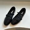 Fashion SUOJIALUN 2025 Autumn New Women Flat Shoes Fashion Round Toe Shallow Slip On Boat Shoes Soft Flat Heel Casua Dress Mary Jane Sho