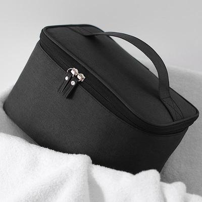 Bolsa Versátil Impermeable para Artículos de Tocador y Maquillaje para Viajes, Fitness y Uso Diario - Unisex, Color Sólido, Portátil, Gran Capacidad.