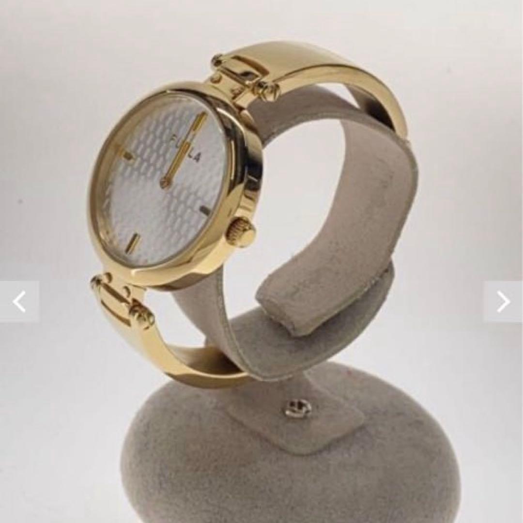 Used Furla FURLA Watch New Pin WW00018006L2 Gold