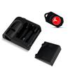 VCZRW1 2pcs Led Car Door Courtesy HD Light Projector Welcome Lamp Car Accessories For Tesla Model 3 2021 S X Y Style Roadster Invader