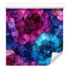 Ink Wallpaper Violet, Blue, Navy Blue and Purple 50x1000