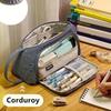Kawaii Cute Multi-Layer Pencil Case Bag Large Capacity Pen Storage School Stationery Supplies Pencil Box for Students