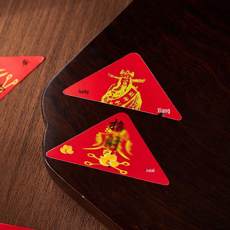 Triangle Shurangama Mantra Talisman: Traditional Chinese Metaphysical Energy for Peace and Wealth