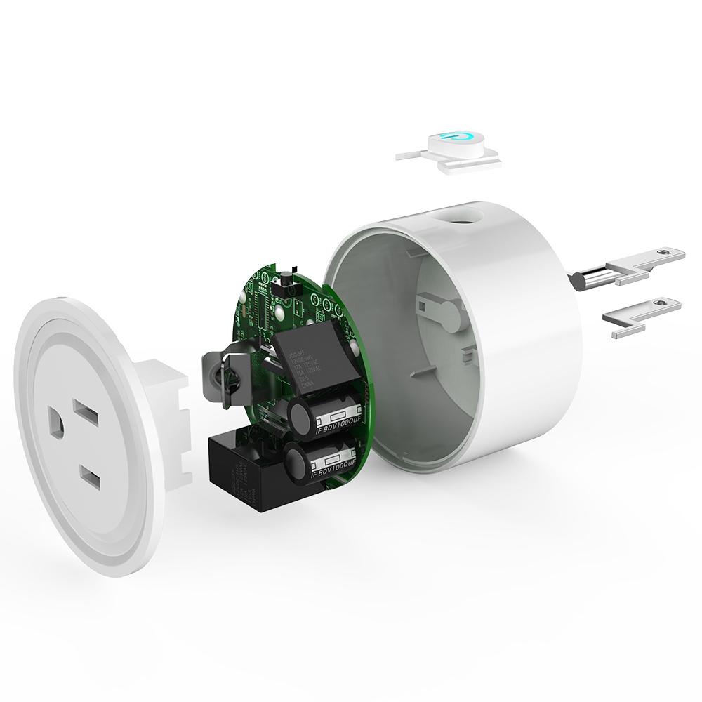 Germa Us 10a Smart Wifi Socket Power Plug Tuya Mobile App Remote Control Works With Alexa Google Home For Smart Life