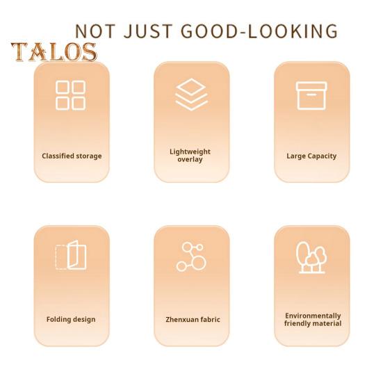 Clothes Storage Bins with Metal Frame Stackable Storage Box Zipper Closure Closet Organization Foldable Clothing Storage Bins with Lids