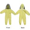 Yellow Child Beekeeping Equipment Full Body Clothes Protective Professional Gloves Veil Hat Safety Beekeeper Suit for Kids