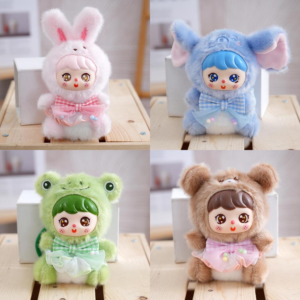 Plush Bunny Keychain With Soft Pp Cotton Filling For Kids And Adults