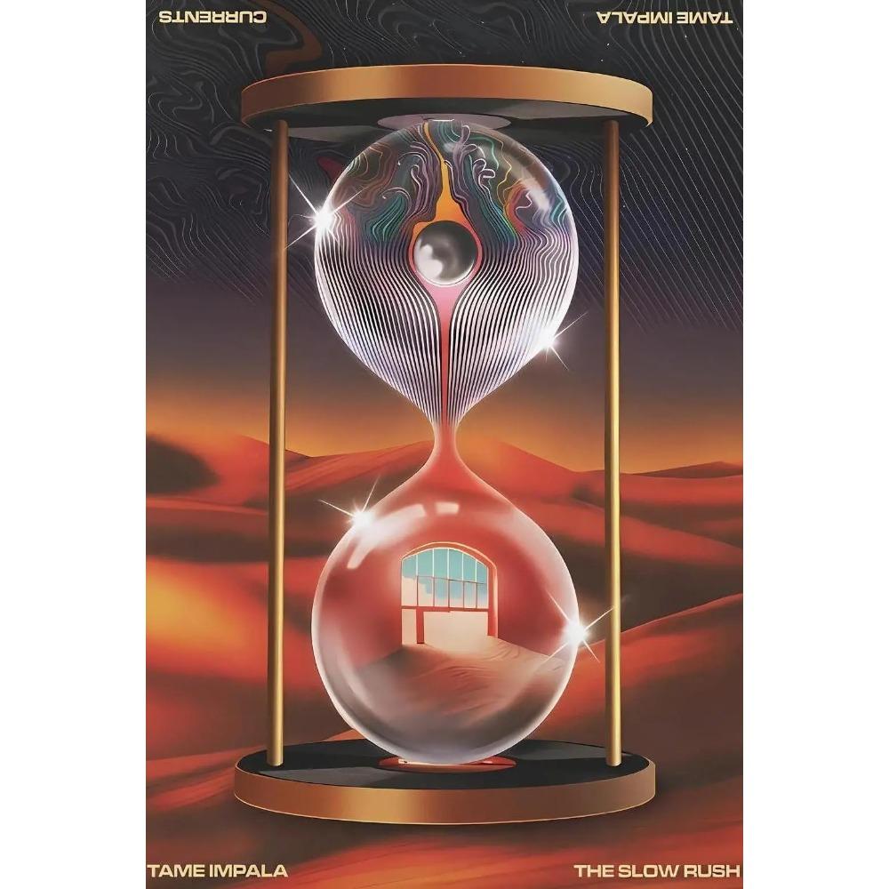 Berühmte Rapper Rock Tame Impala Poster Album Cover Drucke Popmusik Band Currents Leinwandbild Wandbilder Heim Raum Dekoration