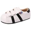Striped Velcro round head German training shoes women's 2025 summer new outer wear casual shoes little white shoes board shoes retro style