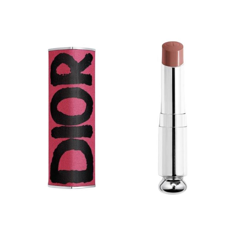 DIOR Lipstick Two-piece set: stunning pink lipstick shell + #716 cinnamon milk coffee refill 3.2g красный