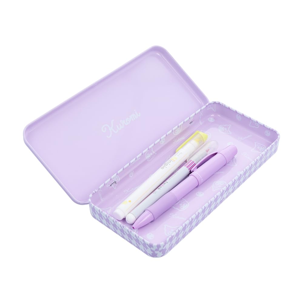 Sunstar Stationery Sanrio Character Pen Case Tin Pen Case Y2K Kuromi S1602187