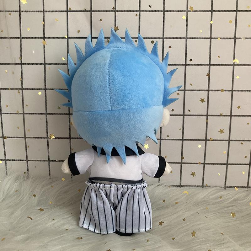20cm BLEACH Niedliche Puppe Grimmjow Abarai Renji Plüschtiere Kuscheltiere Anime Figur Plüschtier Sammlerpuppe Geburtsdatum Geschenke Jungen