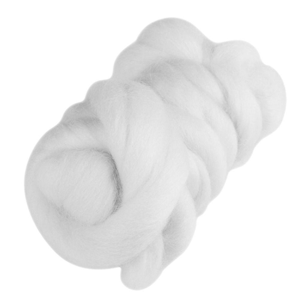 Felt Making 55g Colored Needle Felting Wool Soft Texture Blue Felting Wool Wool Yarn Wet Felting