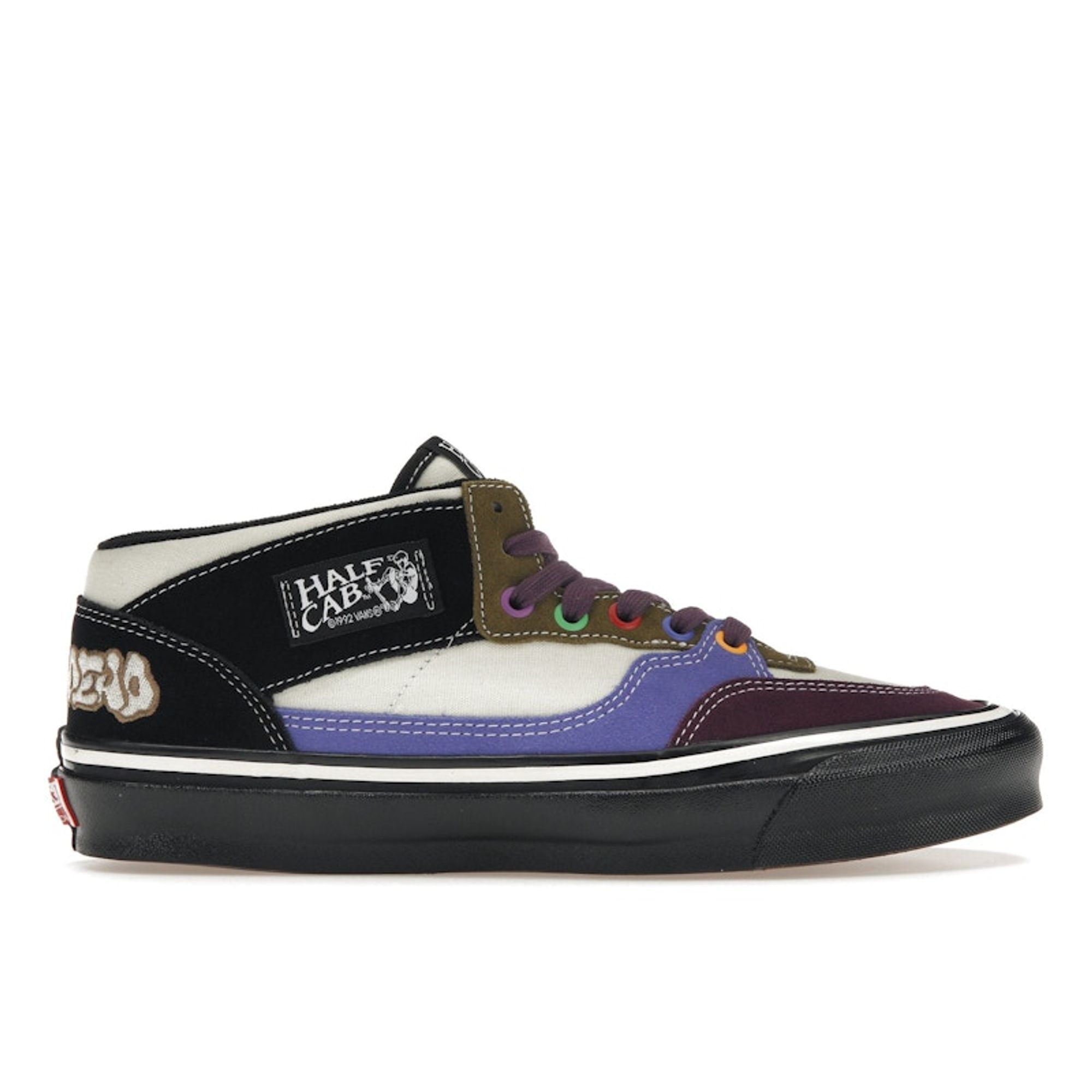 Sneakers Unisex Vans Brain Dead x OG Half Cab LX Multicolore VN0A3DP6ASR cm