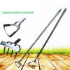 Strong Garden Tool With Pointed 4 Prong Head And Long Lasting Steel Build For Easy Plant Removal