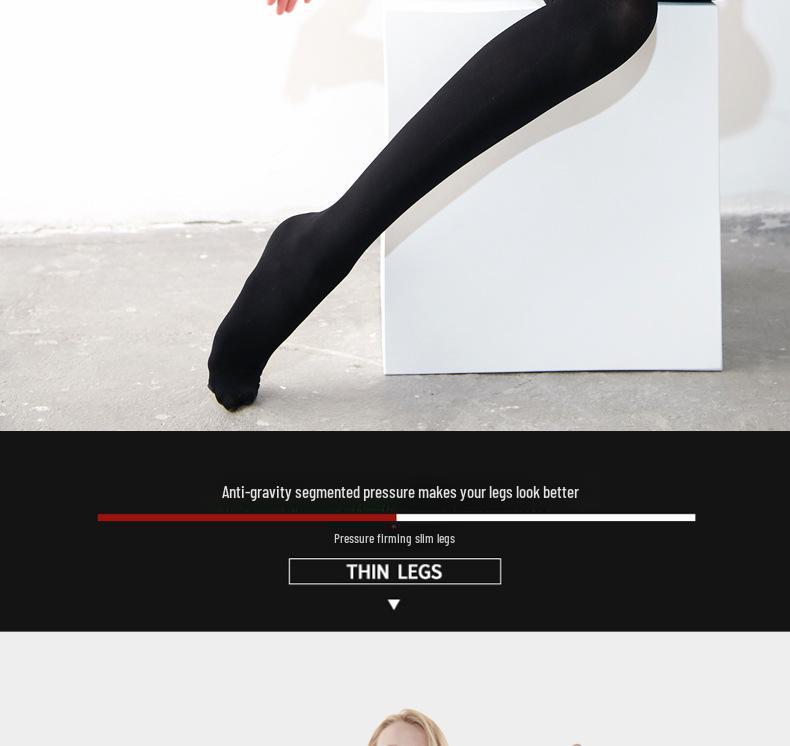 Women's Spring and Autumn Slimming Compression Stockings for Legs