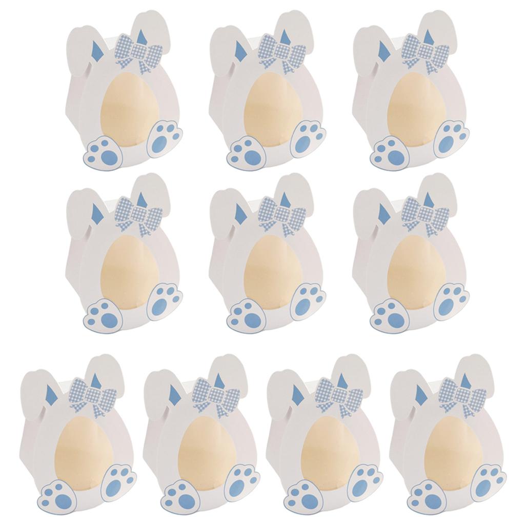 10 st/set Söt godisbehållare Fodral Påskpresentask Godisförpackningslådor Organisatörer för Fest och Sammankomster