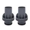 2PCS Pool Hose Adapter Fit for P6916 Good Sealing Plastic 1.5 Inch Pool Filter Pump Hose Adapter E