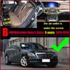 High Quality Anti Dirty Leather Car Floor Mats for Benz S Class W222 2014 2015 2016 2017 2018 2019 2020 Foot Pads Carpet Cover