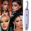 Electric Heated Eyelash Curler Eyebrow Trimmer 3 Temperature Modes USB Rechargeable Quick Heating Portable Travel Eye Lashes Clip Curling Tools