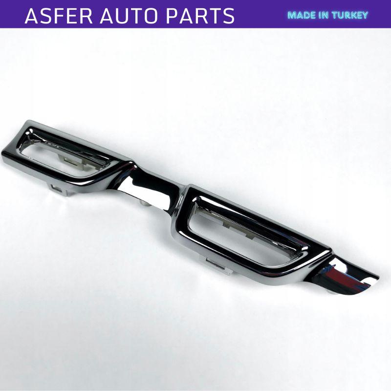 Chrome Front Grille Strip 4pcs Set For Duster Mk1 2013-2017 OEM 623839492R 623876482R