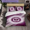 Ropa de Cama Temática del Portsmouth FC Juego de 3 Piezas Funda Nórdica Ropa de Cama Decorativa Para Habitación de Adolescentes Decoración del Hogar
