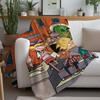 Cartoon H-Hey A-Arnold Comedy Funny Blanket Warm And Soft Suitable For Bedroom Living Room Sofa Bed Office Travel Camping