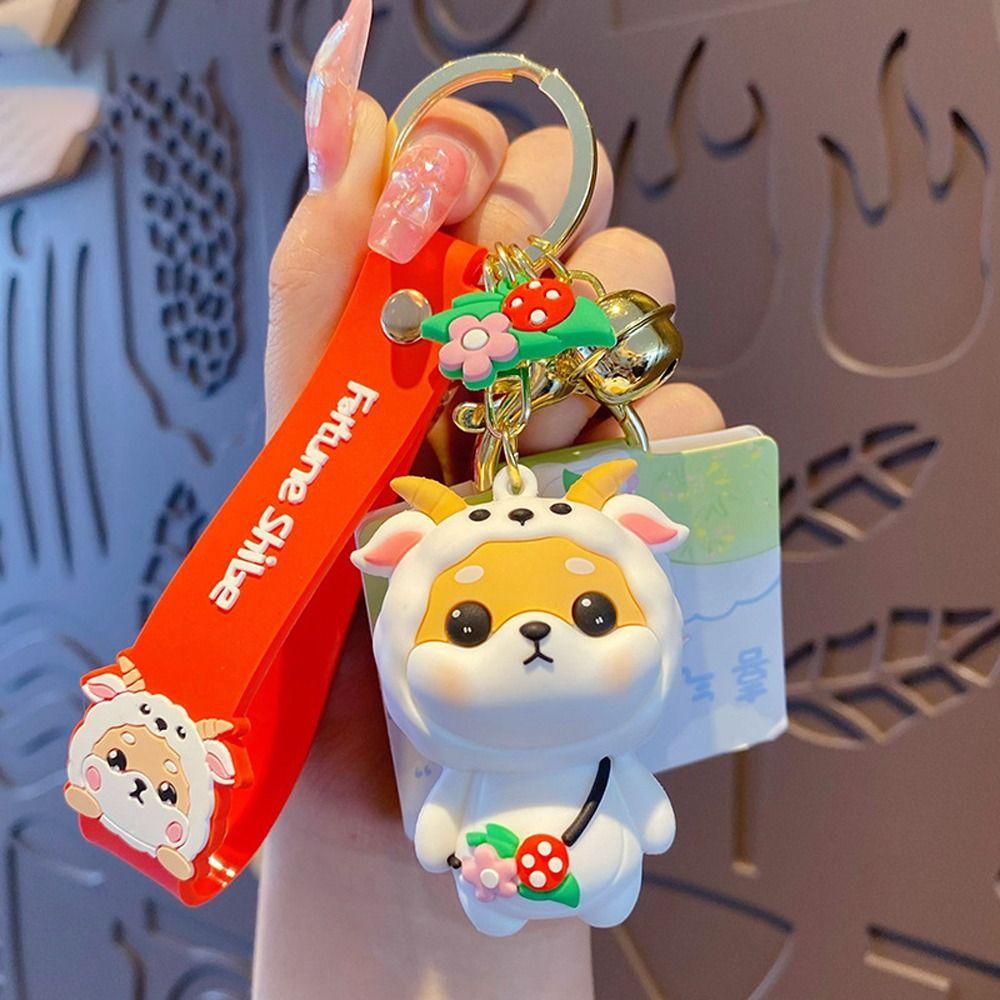 Cute Shiba Inu Pendant The Twelve Chinese Zodiac Signs Shiba Inu Keyring  Bag Hanging