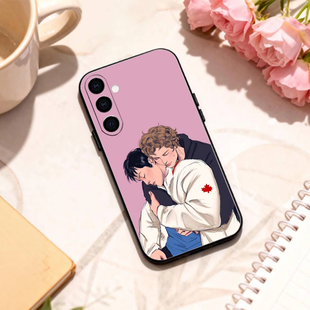 Ice hockey H-Heated R-Rivalry phone Case For Samsung Galaxy A73,A72,A71,A70,A53,A52,A51,Others Soft Black Shell
